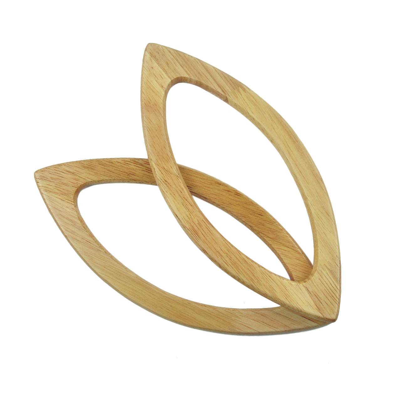 

Комплект ручок для сумки дерев'яних Очей 20х9 см Бежевий, Бежевый