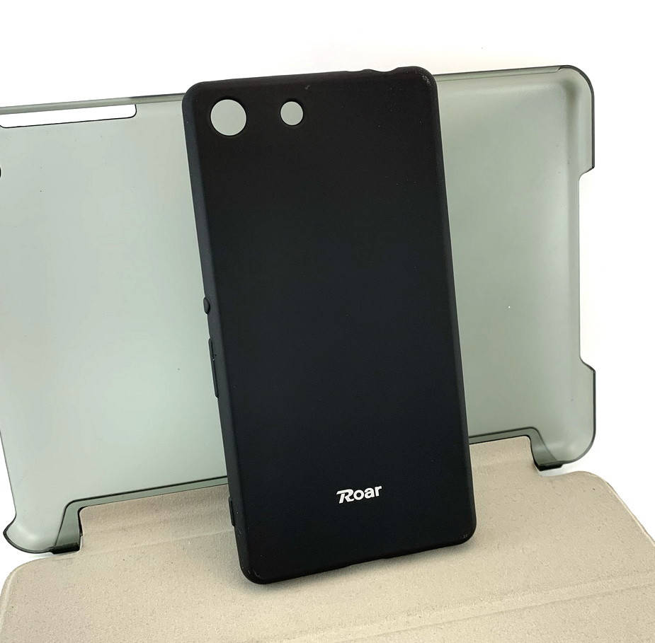 

Чехол для Sony Xperia M5 накладка силиконовый Roar Jelly бампер черный