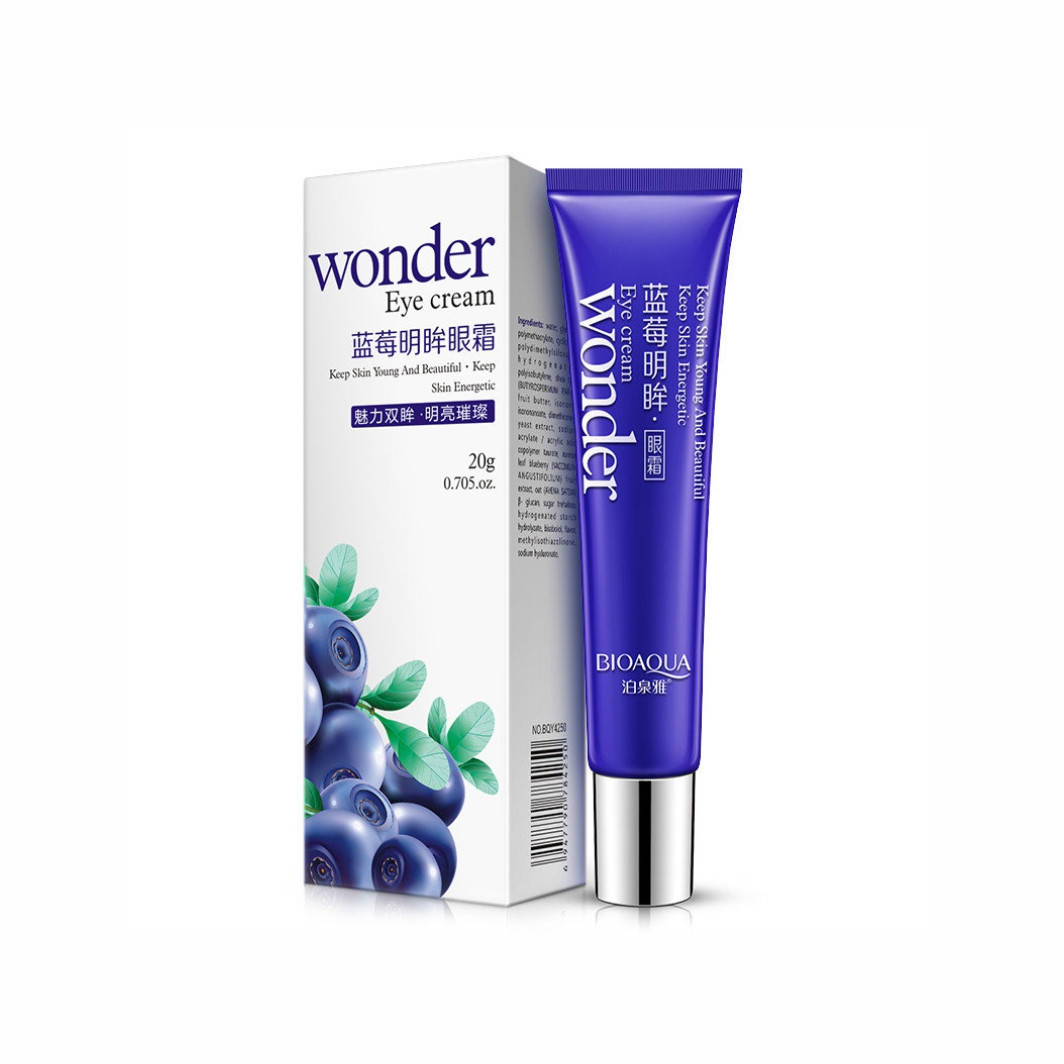 

Крем для кожи вокруг глаз с экстрактом чорники Bioaqua Wonder Eye Cream