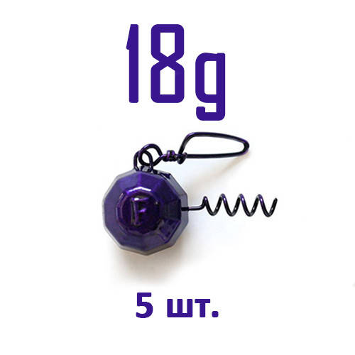 

ШТОПОР ГРАНЁНЫЙ Fanatik цвет: VIOLET 18 г. 5 шт.