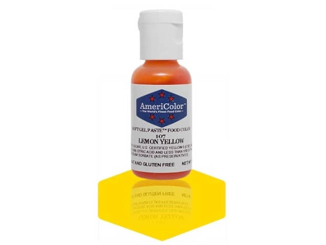 

Краситель гелевый Americolor Лимонно-Желтый (Lemon yellow)
