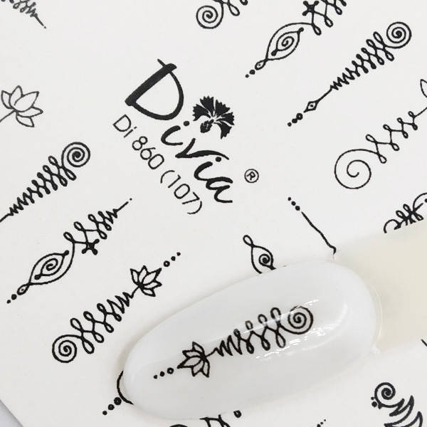 

Divia Наклейки "Слайдер" Di860 №107