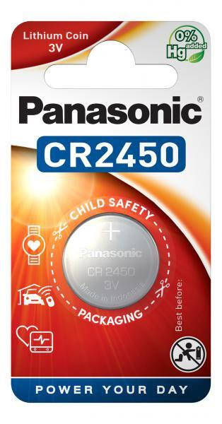 

Батарейка CR2450 Panasonic Lithium 3V, Indonesia