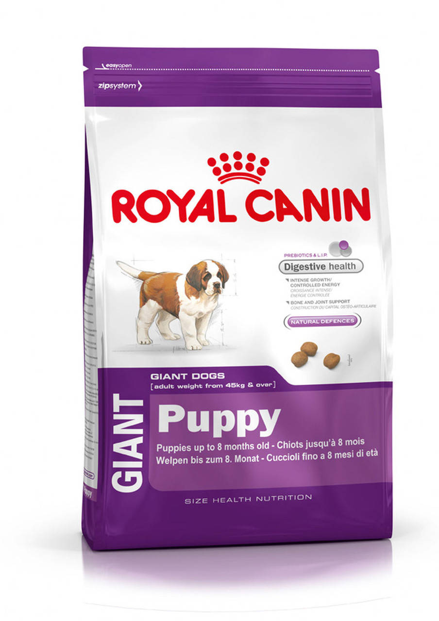 

Royal Canin Giant Puppy 17 кг для щенков гигантских пород до 8 месяцев