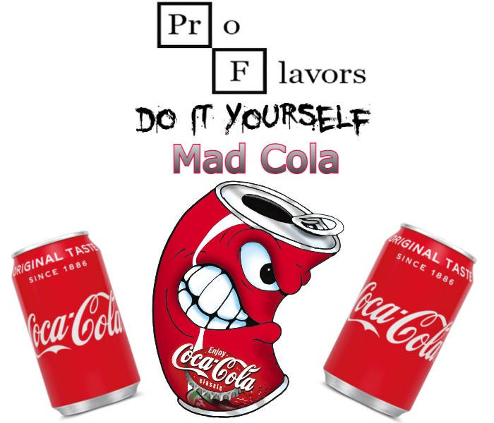 

Набор для замеса жидкости Pro Flavors Mad Cola 100 мл. 70/30, 3 мг/мл