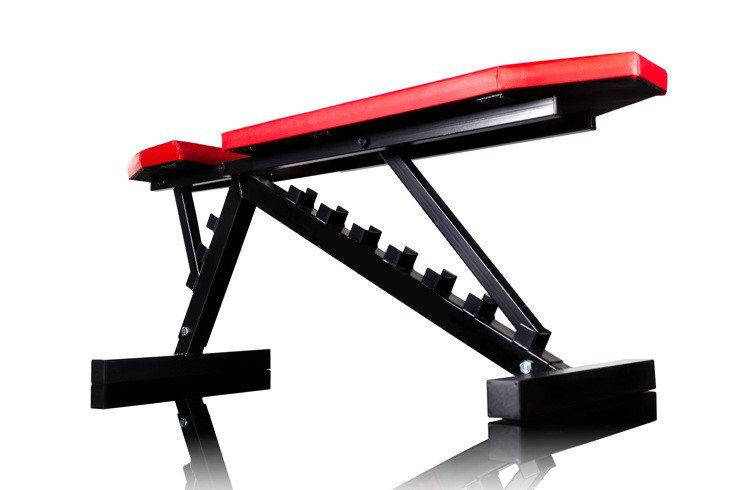 

Скамья для жима лежа универсальная наклонная WCG Pro-10, Черный