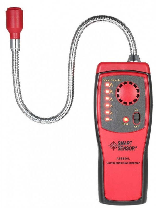 

Детектор утечки горючего газа AS8800L пропана метана ацетилена и др 2110-03637