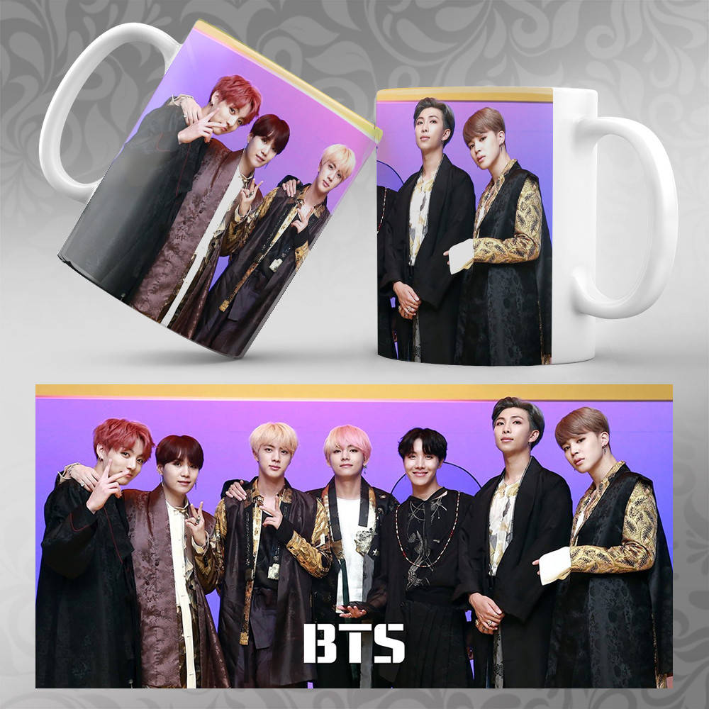 

Чашка K-Pop BTS 056, Белый