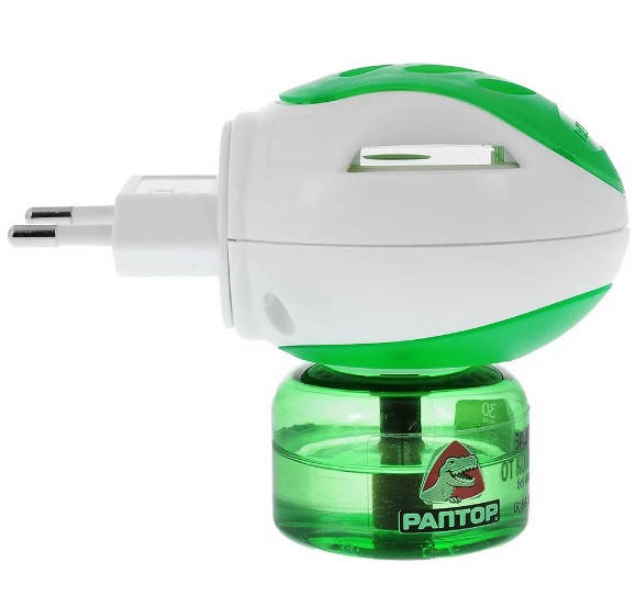 

Електрофумігаторів від комарів Раптор, рідина на 30 ночей