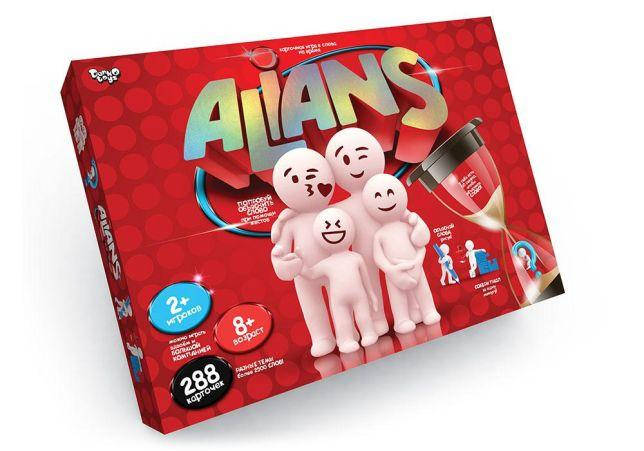 

Игра ALIANS (Альянс, Пойми меня, Alias) на русском Danko Toys.