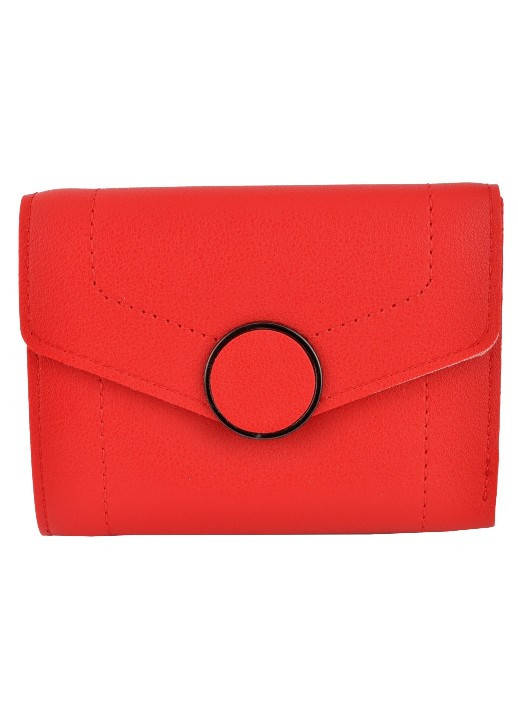 

Кошелек женский красный 11,5х9х2см