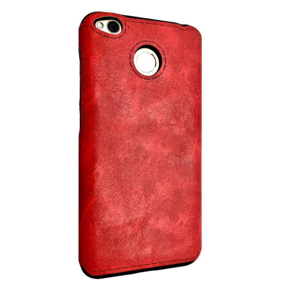 

Чехол-накладка DK-Case силикон кожа Sitched для Xiaomi Redmi 4X (red), Красный