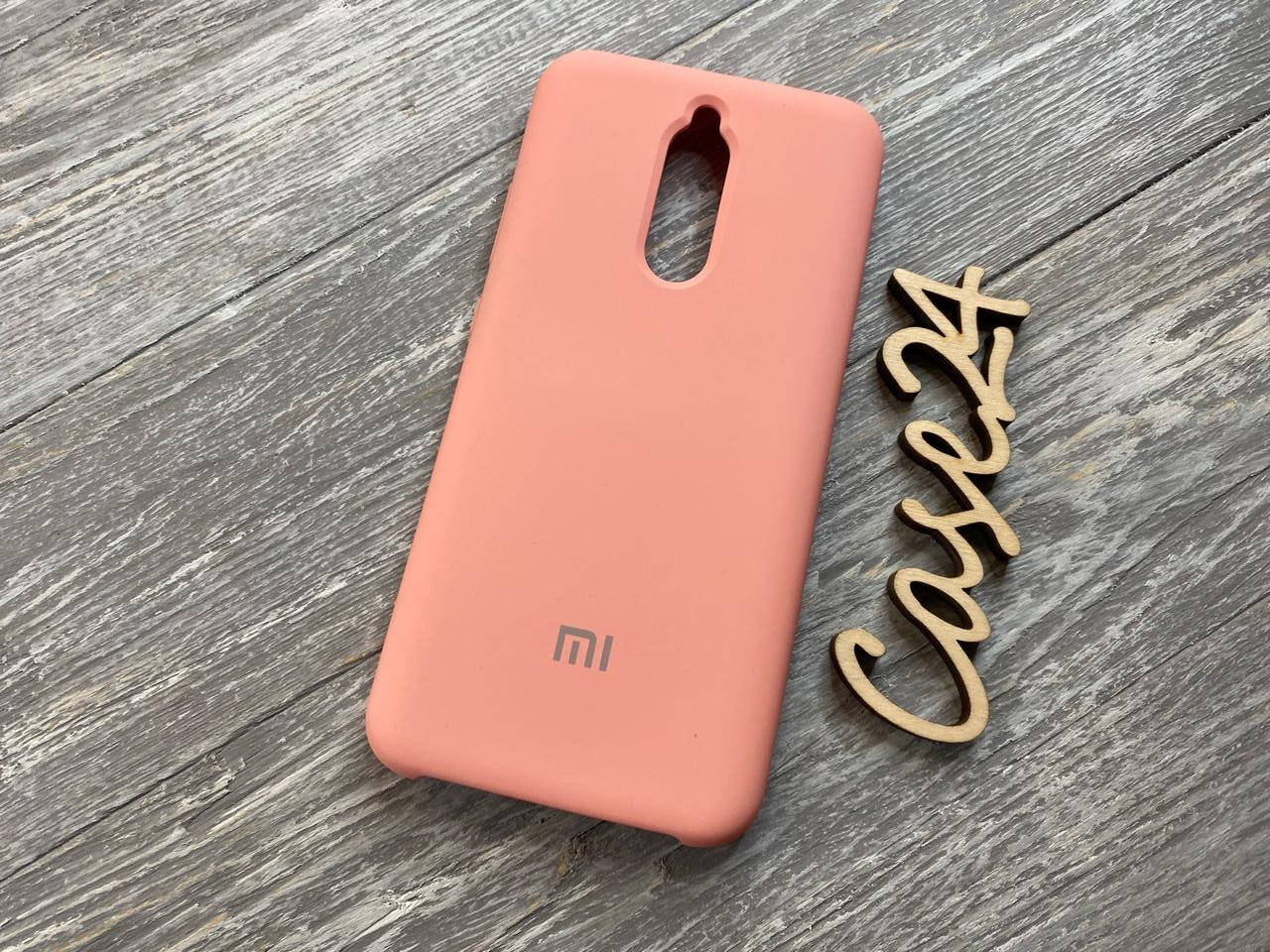 

Чехол Soft touch на Xiaomi Redmi 8 (8 цветов) розовый