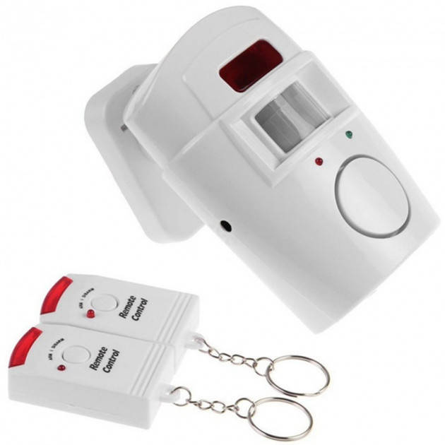 

Сенсорная сигнализация с датчиком движения Sensor Alarm 105 2 пульта
