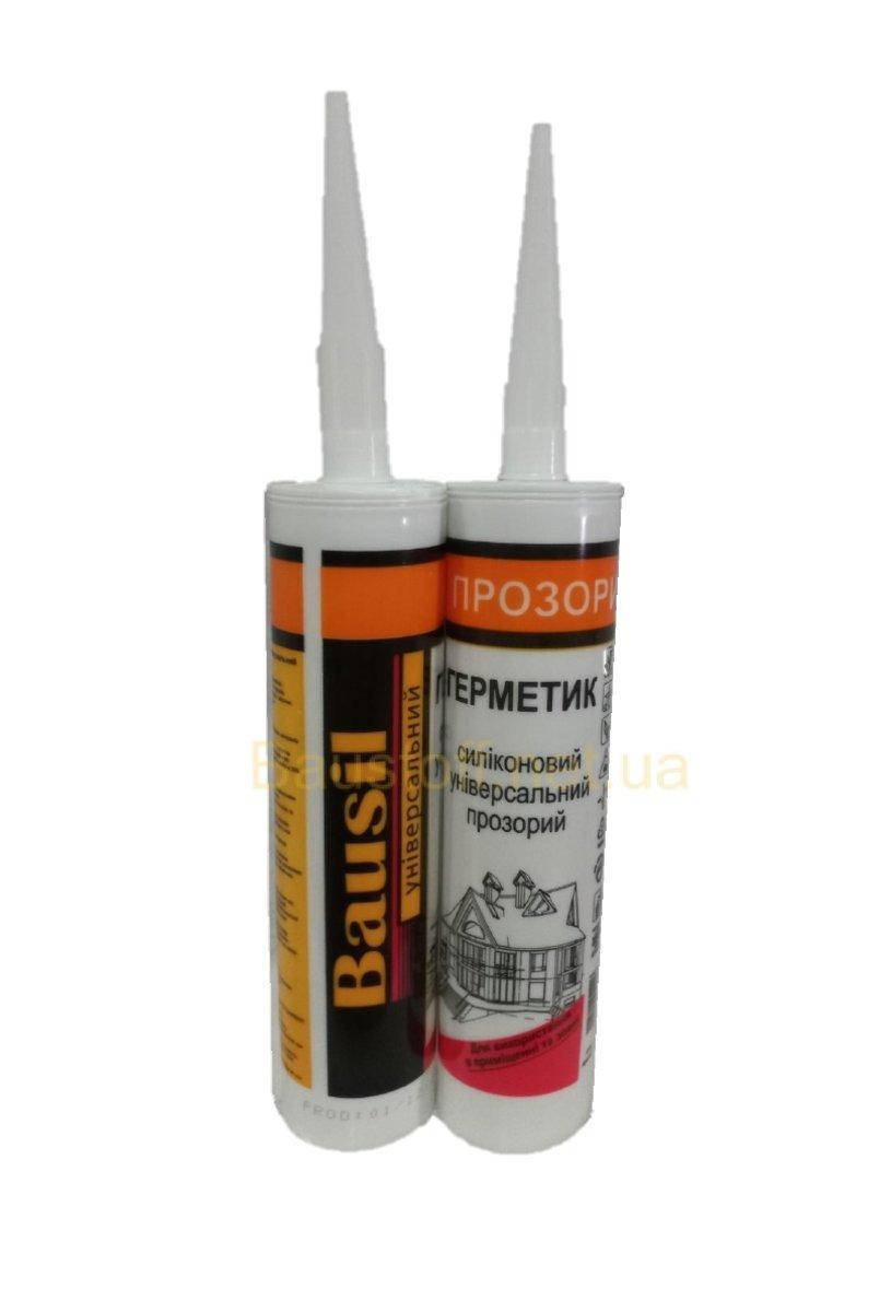 

Герметик «Bausil» U універсальний прозорий 310 мл