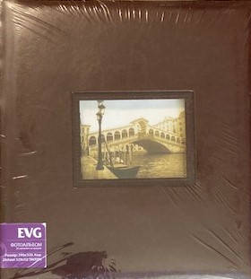 

Альбом для фотографий на 20 самоклеящихся листов EVG TAVERN S29x32см., Бордовый