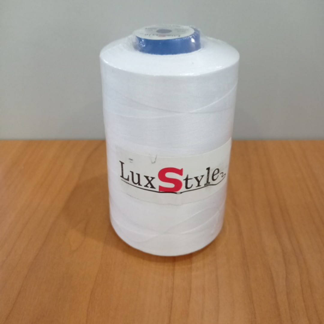

LuxStyle 20/2 3000м Джинсовые нитки цвет белая, Белый