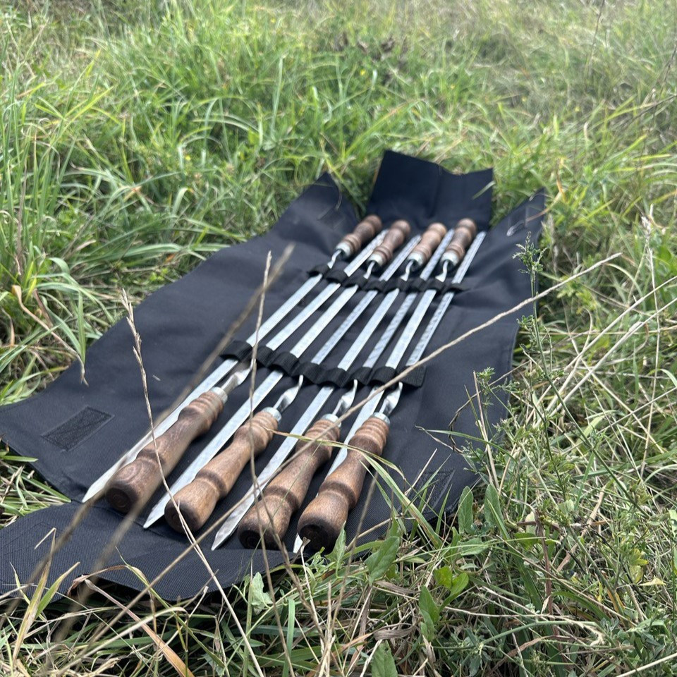 Набір шампурів 8шт в чохлі