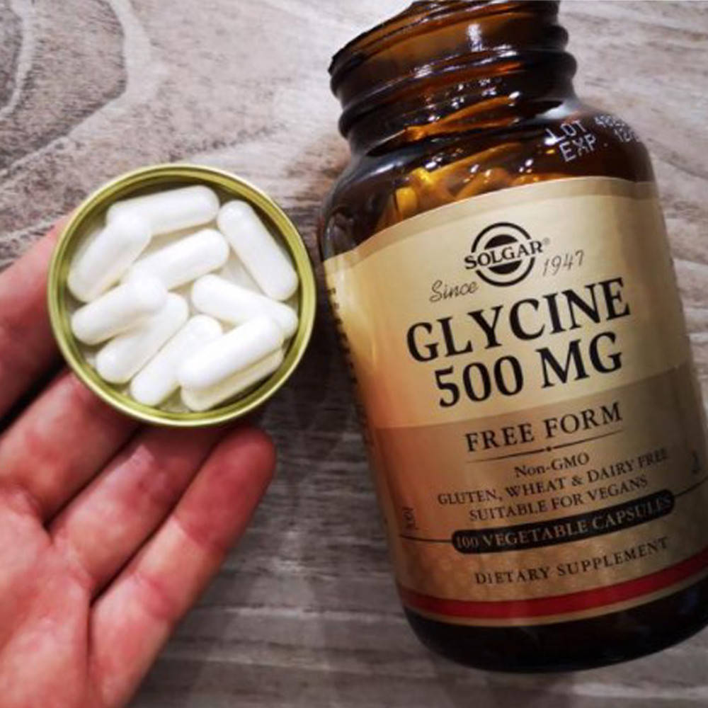 

Глицин Солгар Solgar Glycine 500 mg 100 капсул