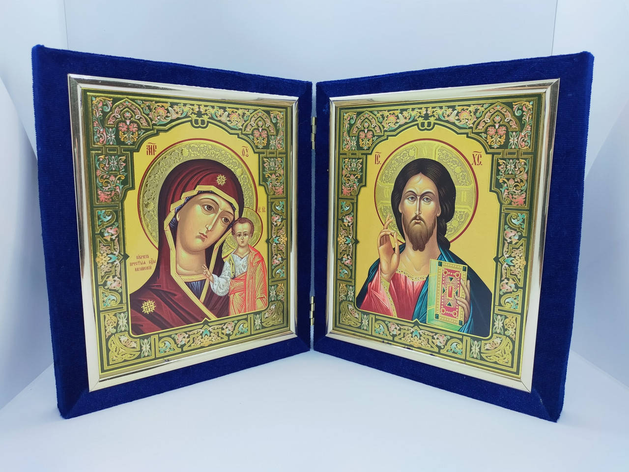

Складень в бархаті18×21