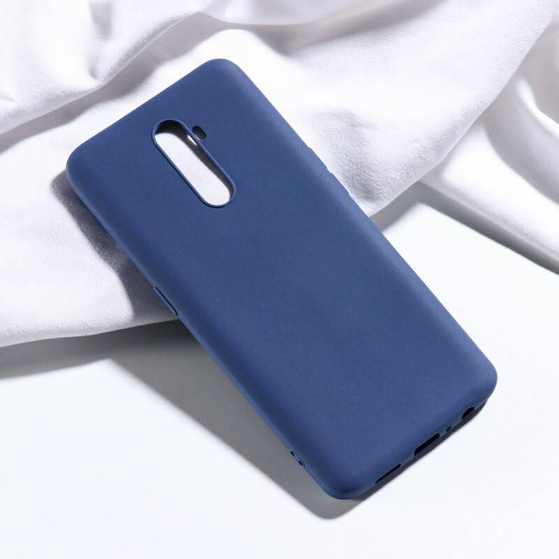 

Чехол Fiji Soft для Realme X2 Pro силикон бампер темно-синий