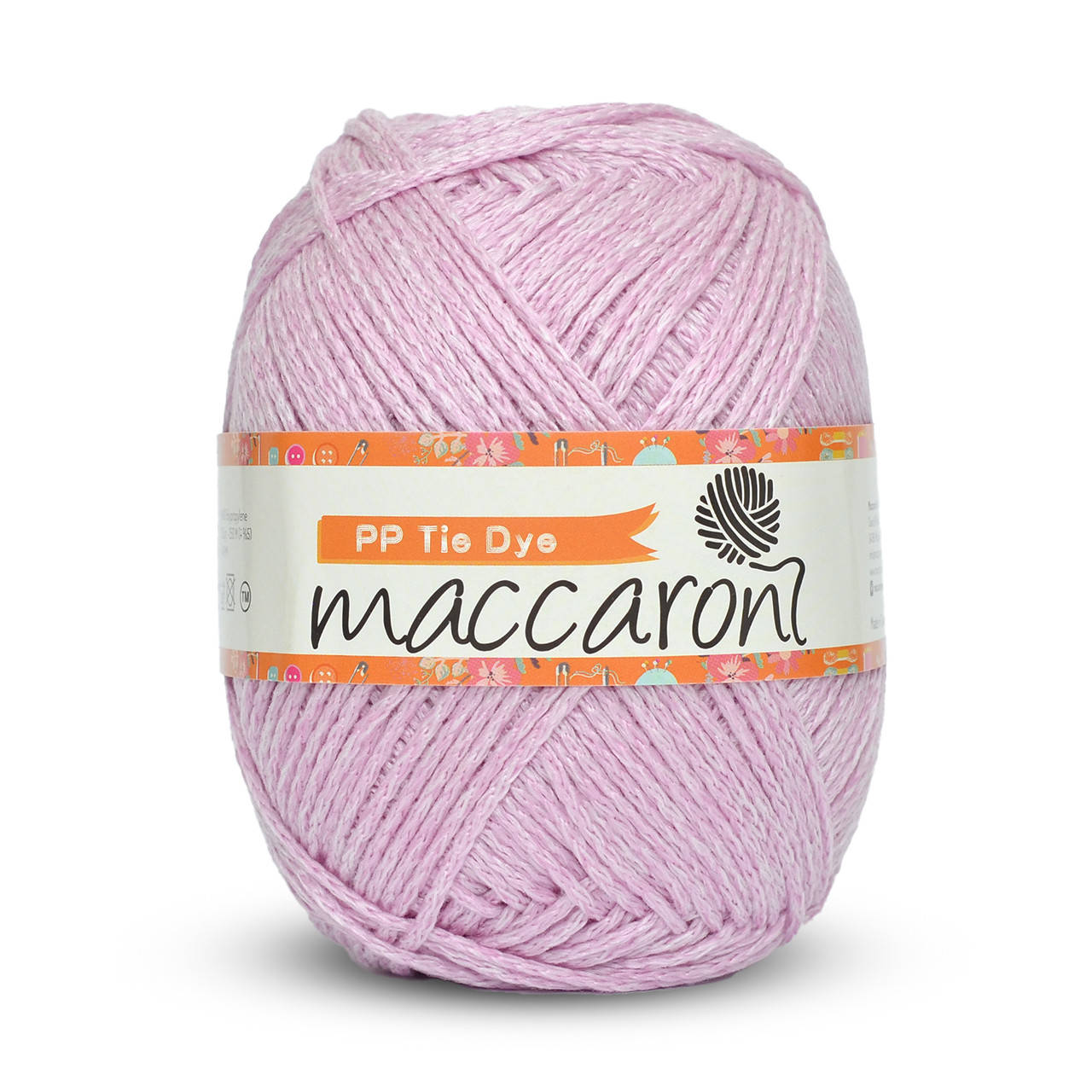 

Полипропиленовый шнур Maccaroni PP Tie Dye 3 mm Нежно-розовый