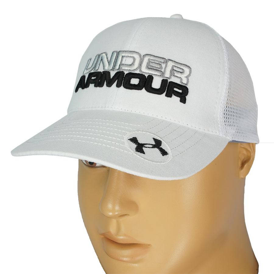 

Белая стильная бейсболка UNDER ARMOUR 0250 white для мужчин, Белый