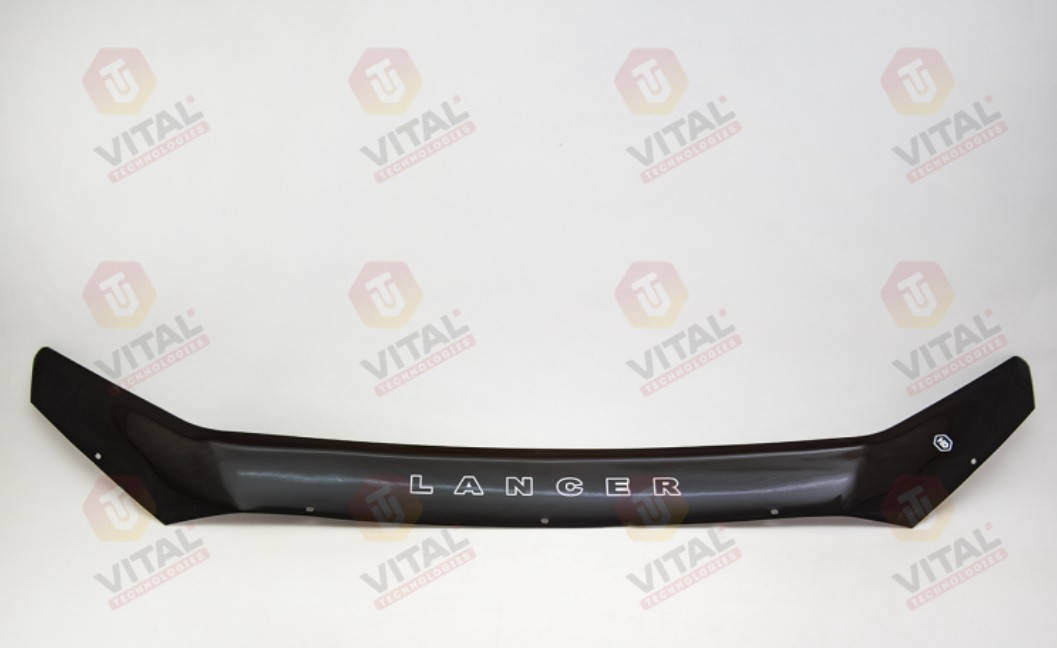 

Дефлектор капота VT52 (мухобойка) Mitsubishi Lancer 10 X 2007-2017, Vip Tuning, MSH08