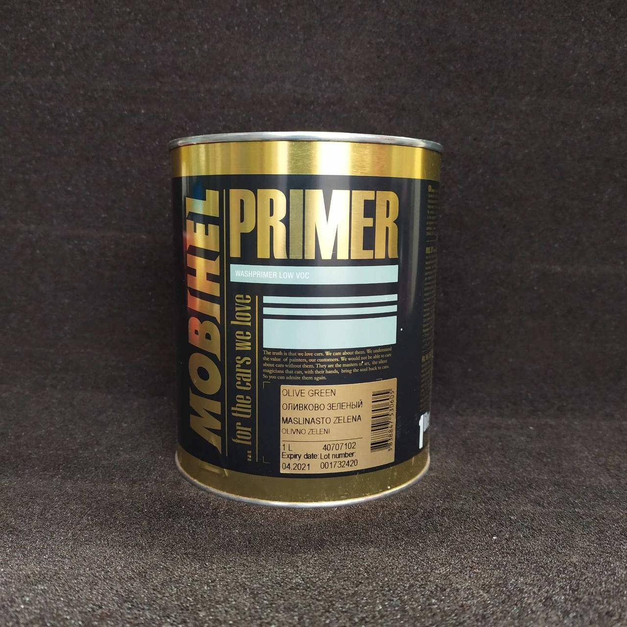 

Грунт кислотный - праймер 1к (Primer) low VOC Mobihel, 1,0 л (оливковый)