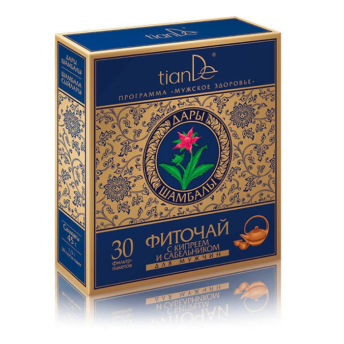 

Фиточай с кипреем и сабельником для мужчин