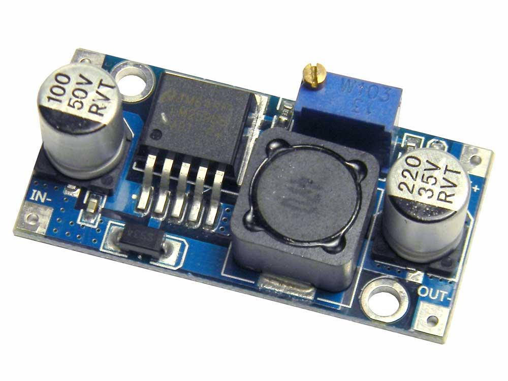 

DC-DC понижающий преобразователь LM2596S 1.2-35V 3A