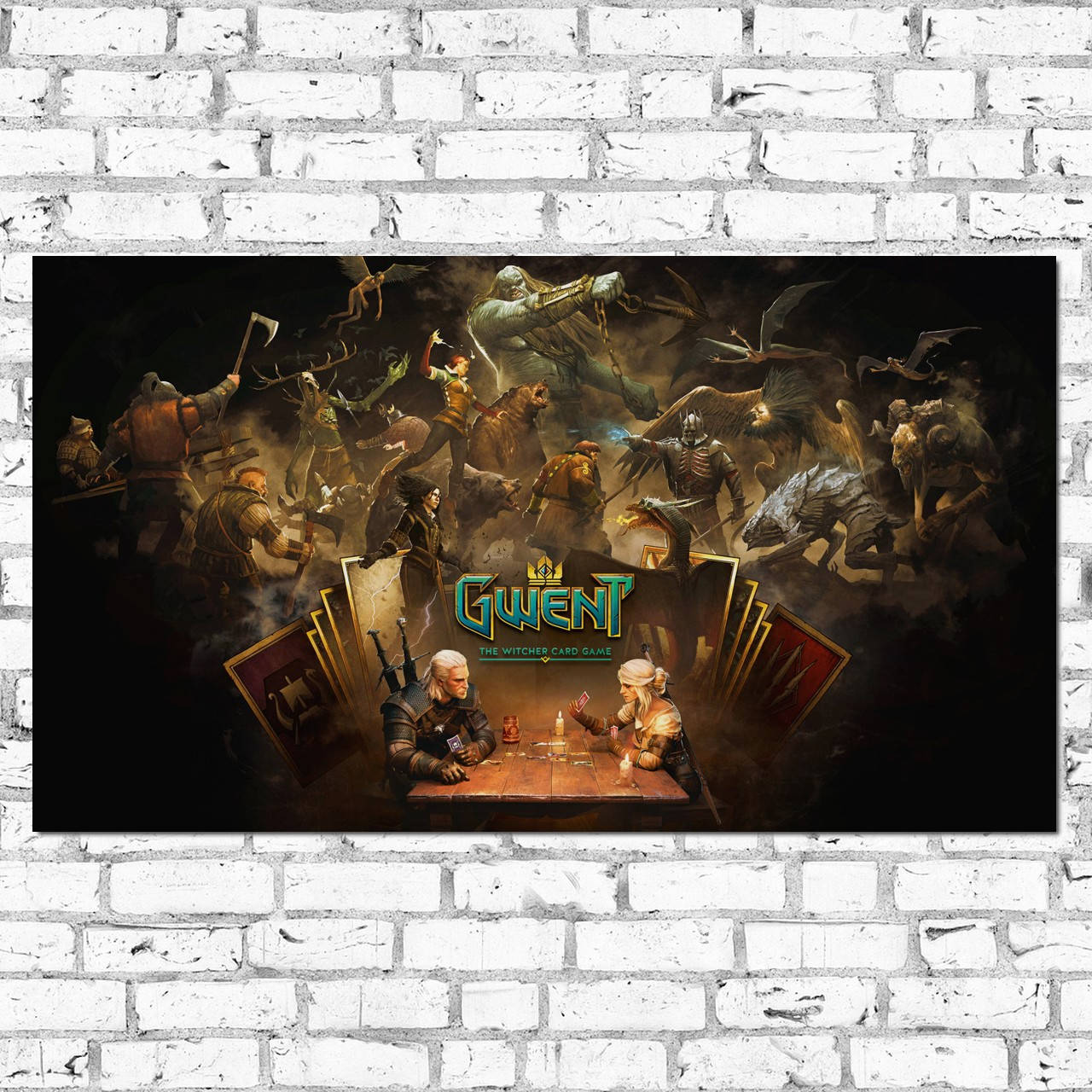 

Плакат "Ведьмак. Геральт и Цири играют в Гвент, Witcher, Gwent" (артикул 2109)