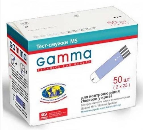 

Тест-полоски GAMMA MS 50