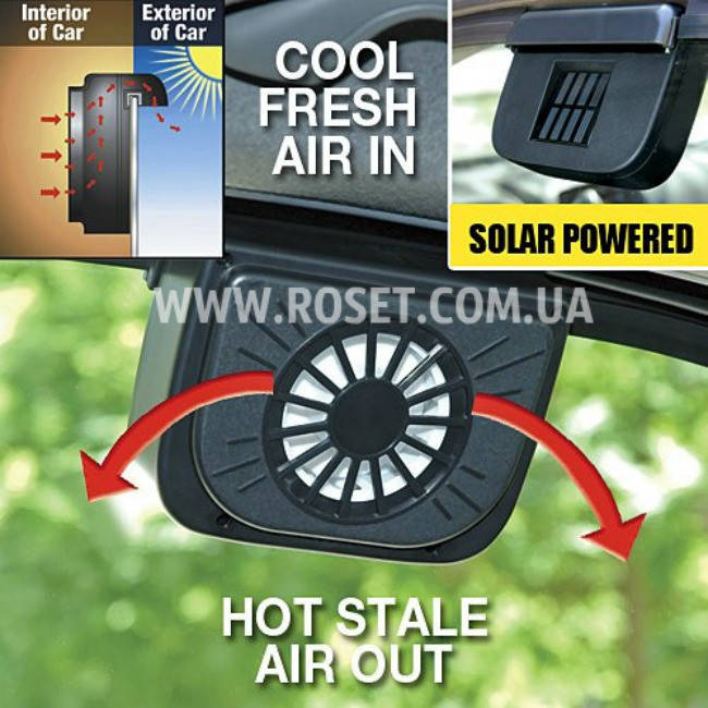

Автомобильный вентилятор на солнечной батарее - Auto Cool Solar Ventilation System
