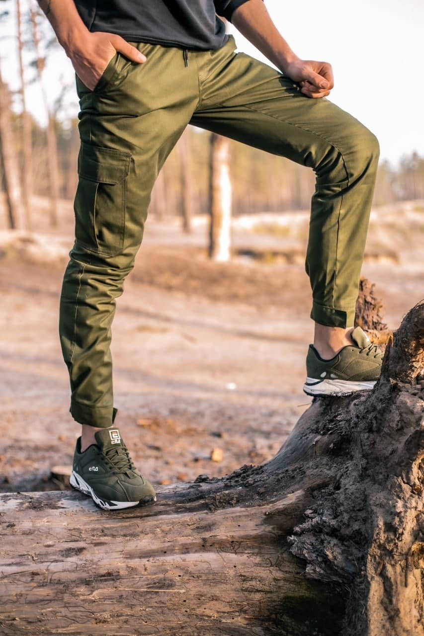 

Котонові штани карго "Baza" Intruder khaki XL