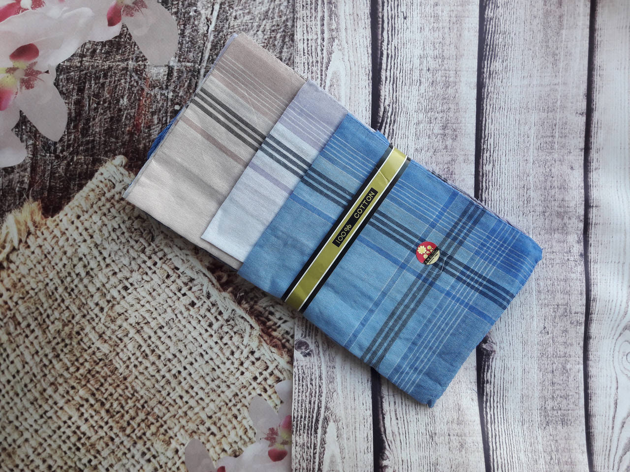 

Мужской носовой платок (35х35)