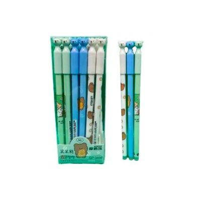 

Ручка гелевая Мишка 3466 пиши-стирай темпер.исчез. синяя