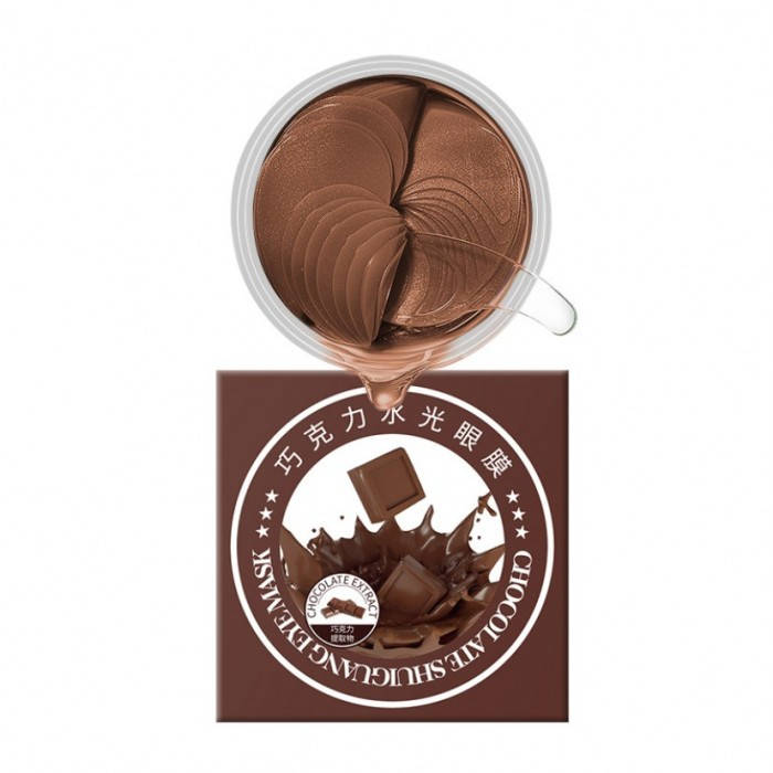 

Патчи гидрогелевые Sersanlove Chocolate Nourishing Eye Mask с экстрактом шоколада, 60 штук