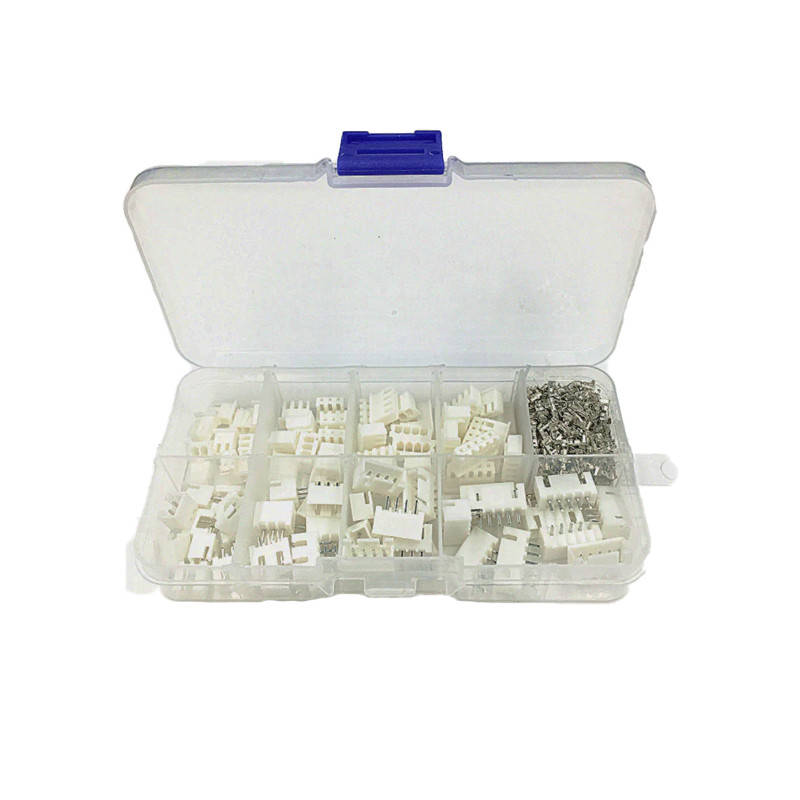 

80шт. Разъем гнездо питания XH2.54 2p 3p 4p 5p 2.54мм папа мама набор