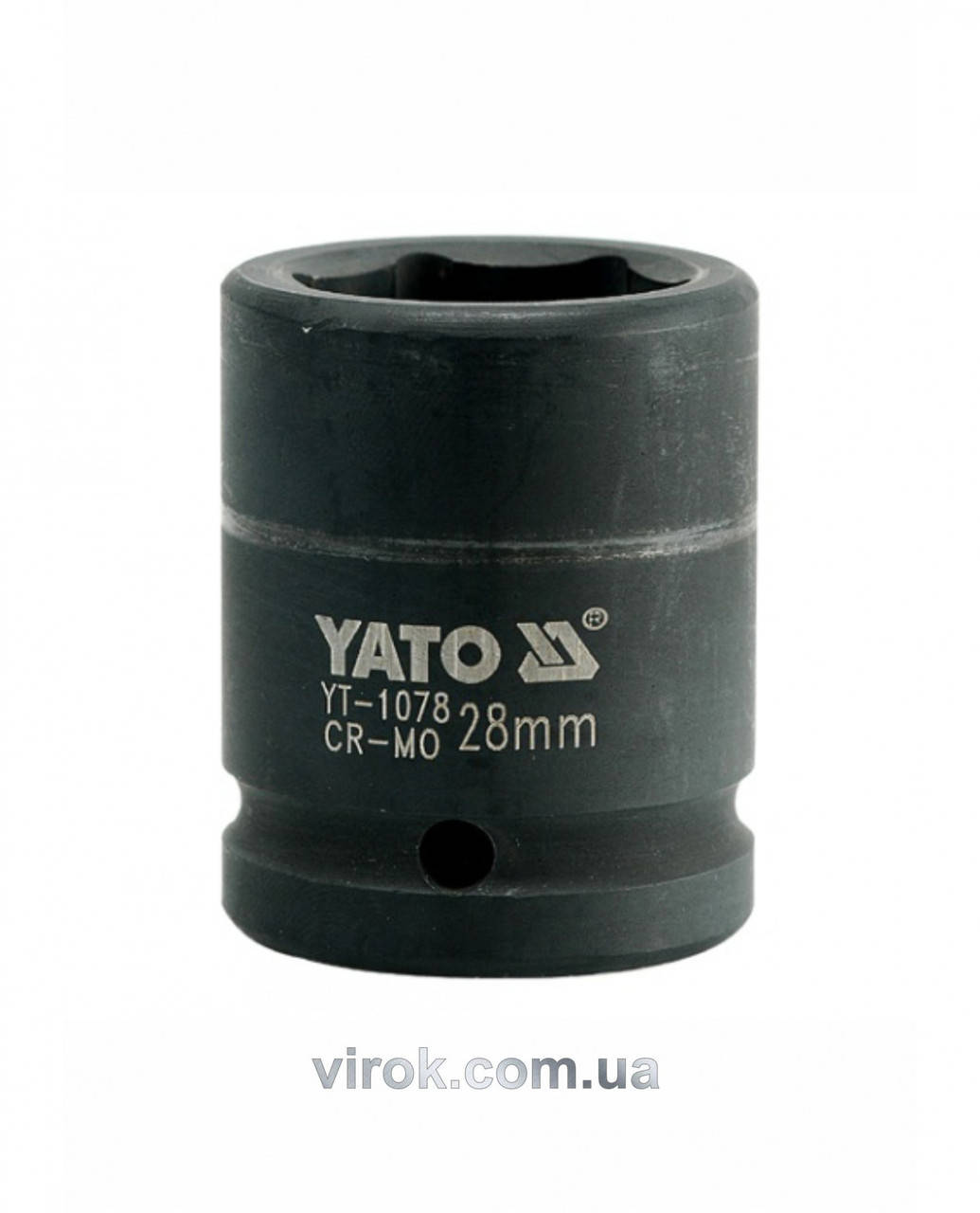 

Головка торцевая ударная шестигранная YATO 3/4" М28 х 53 мм YT-1078