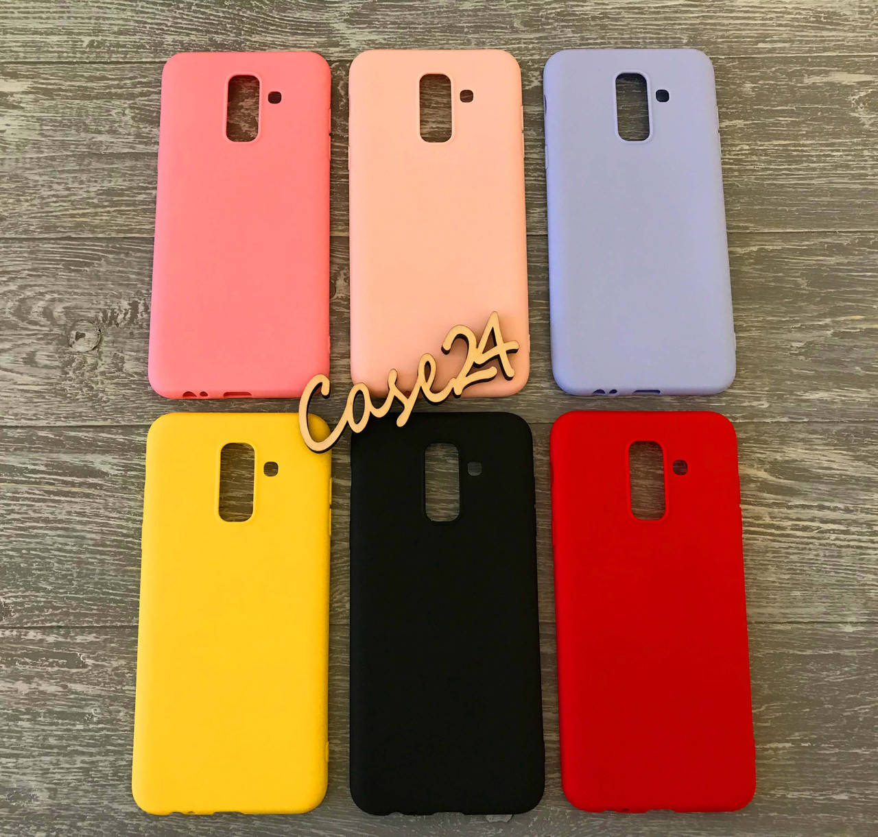 

TPU чехол накладка Candy для Samsung Galaxy A6 Plus 2018 (6 цветов), Разные цвета
