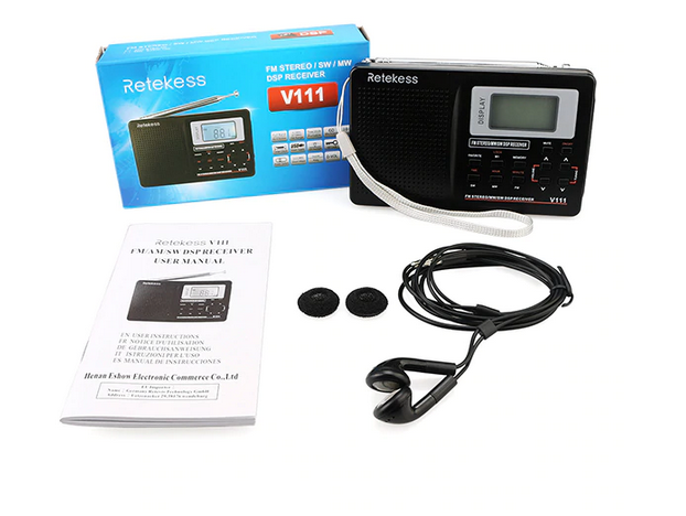 

Радиоприемник RETEKESS V111 FM AM SW