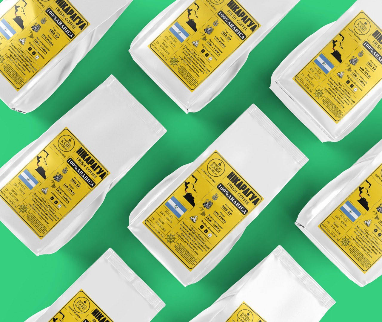 

Кофе Arabica Никарагуа SHB 1кг зерно или молотый