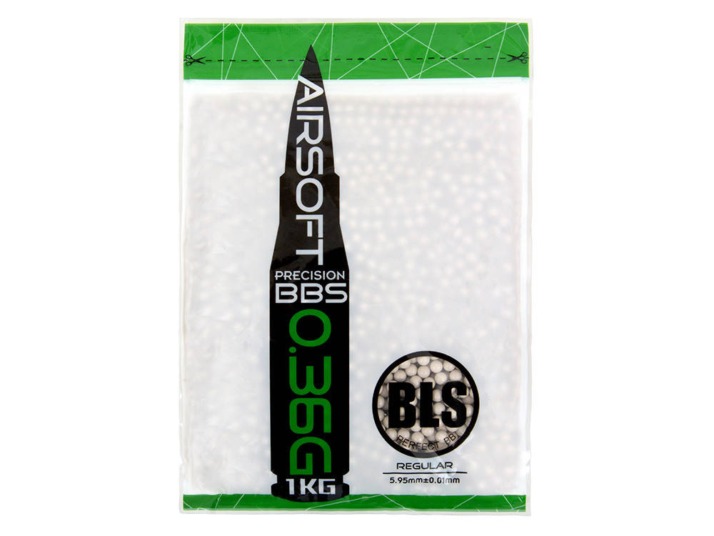 

Шары BLS PRECISION BB PELLETS – 0.36 g -2777 шт - 1kg [BLS] (для страйкбола)