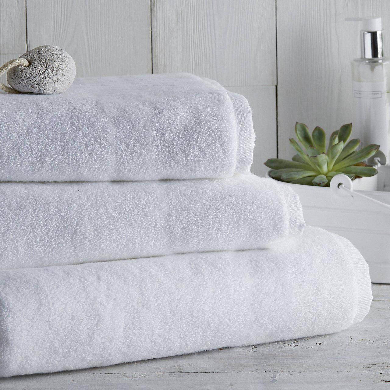 

Еней-Плюс Полотенце махровое БС0009 40х70, Белый