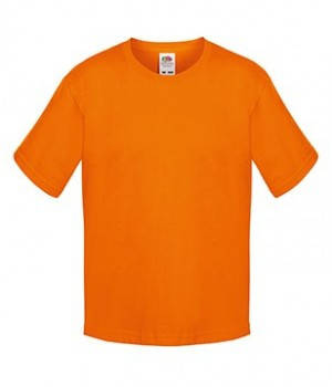 

Футболка для мальчиков хлопок мягкий Fruit of the loom Sofspun® T 164, 44 Оранжевый