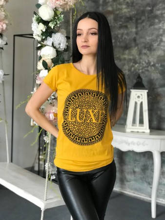 

Футболка женская Luxe yellow размер L, Желтый
