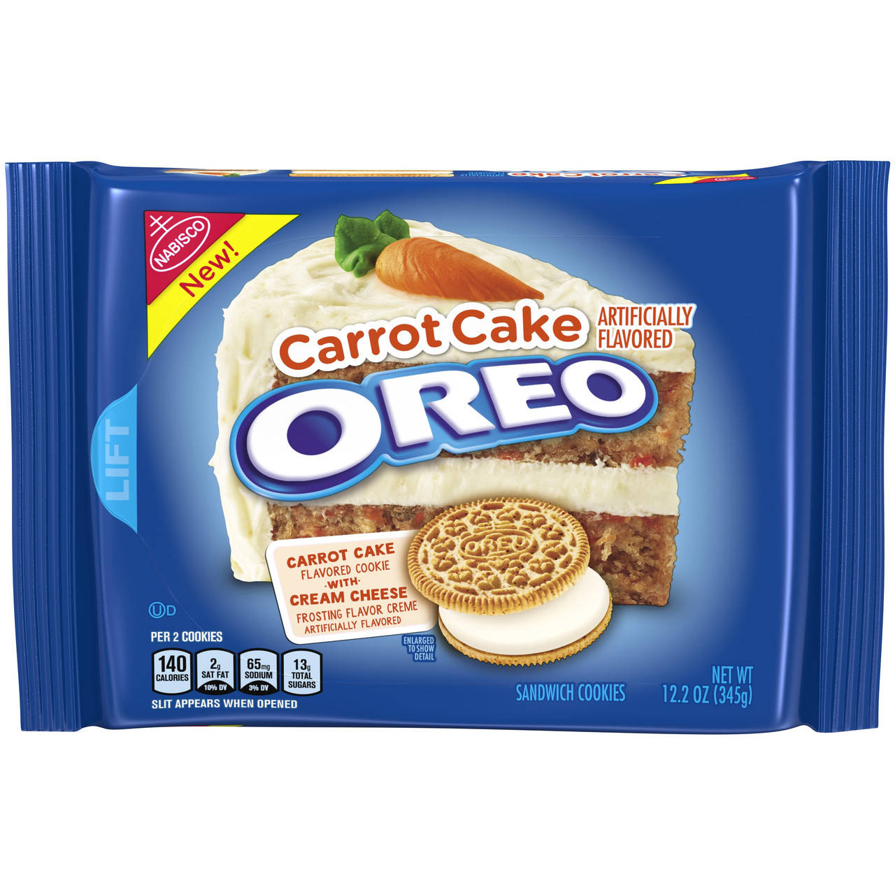 

Печенье Oreo Carrot Cake 345g