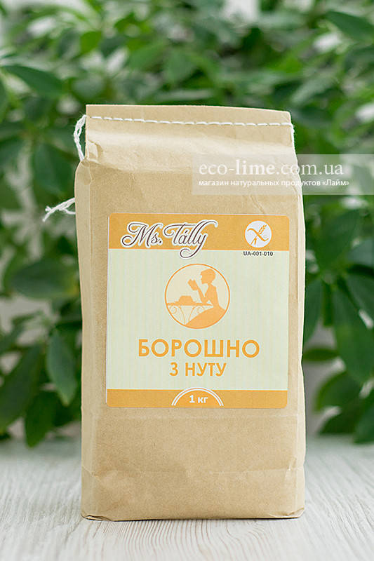 

Мука нутовая БЕЗ ГЛЮТЕНА 1 кг, MsTally