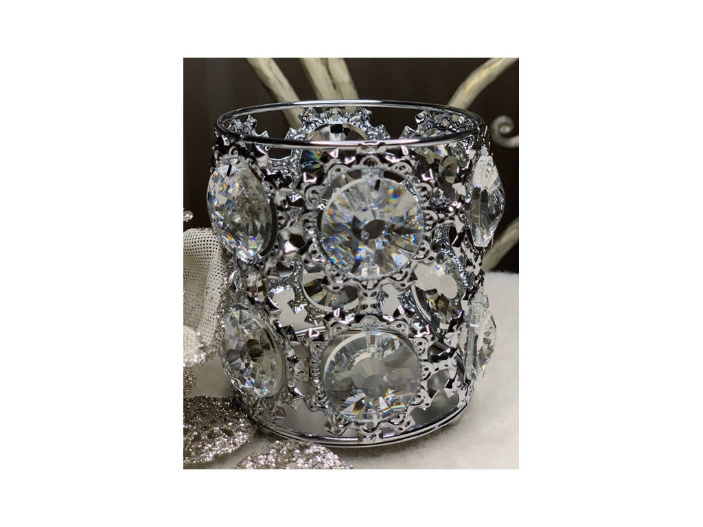 

Металлическая подставка под кисти для макияжа